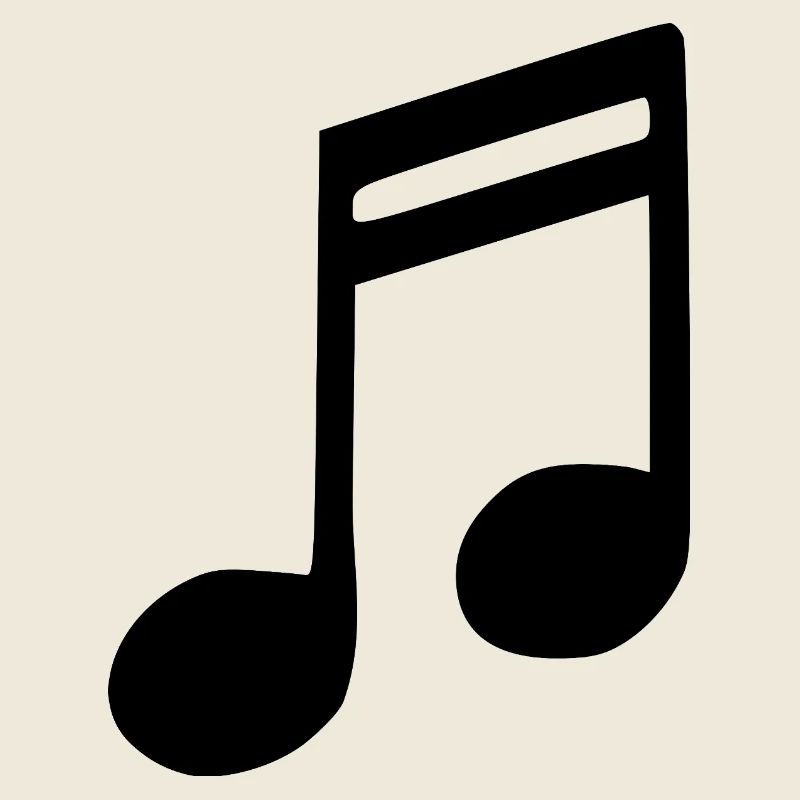 Musik Note Musiknote schwarz