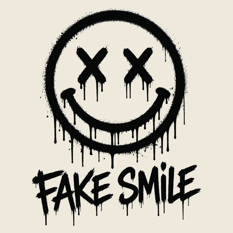 Fake Smile Graffiti