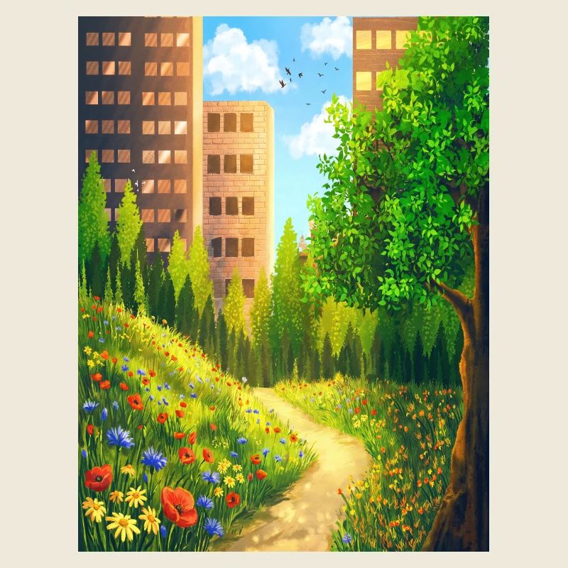 Sentier floral urbain