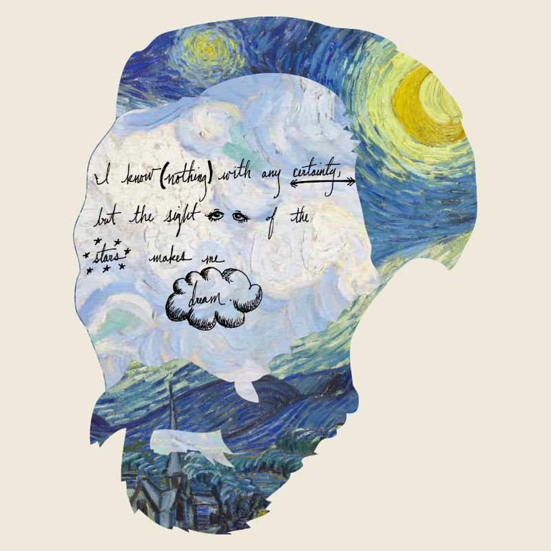Van Gogh Dream Stars Graphique