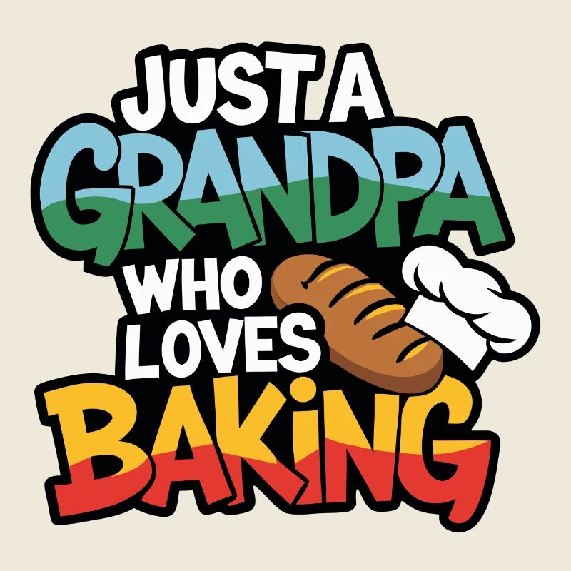 Opa ist Bäcker unser Opa backt gerne