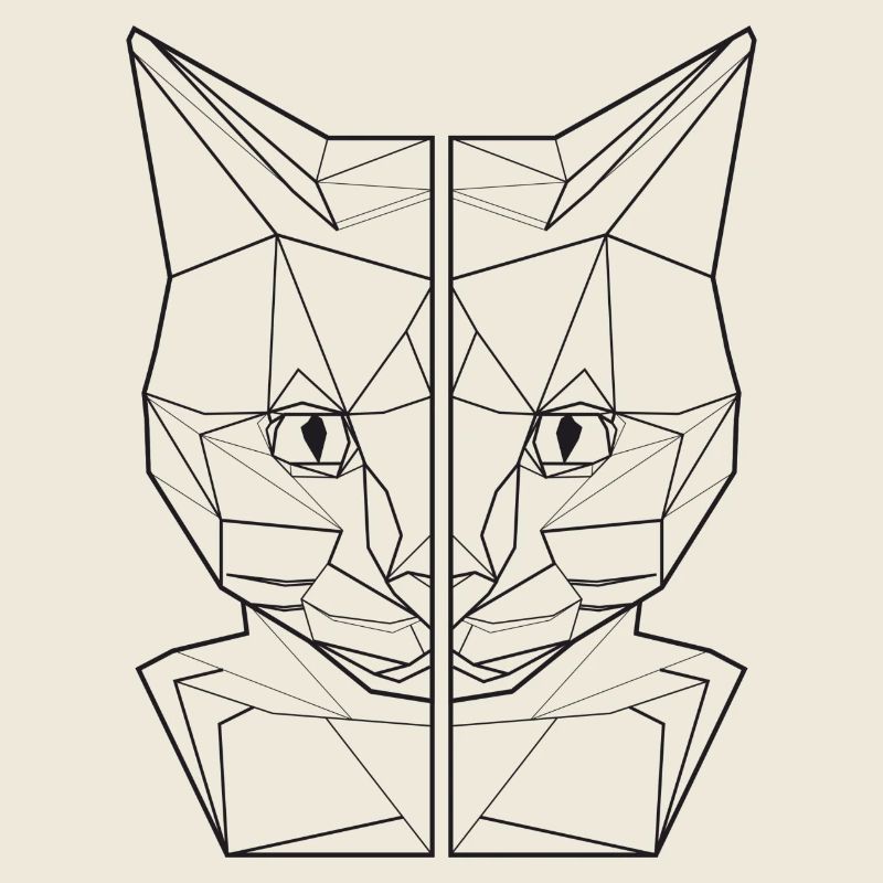 amant de chemise de chat de chat, ami de chat