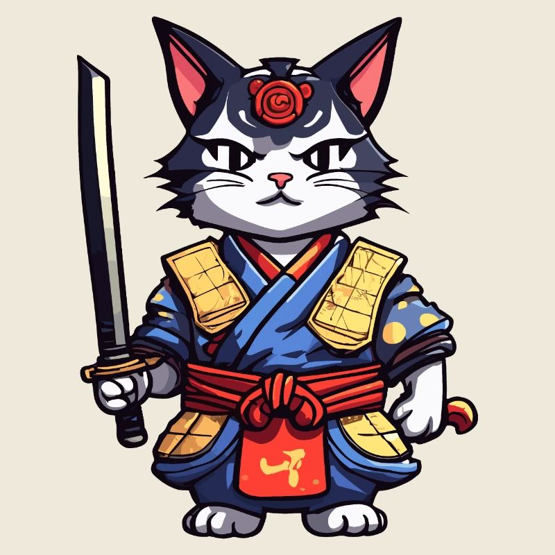 Samurai Cat #11