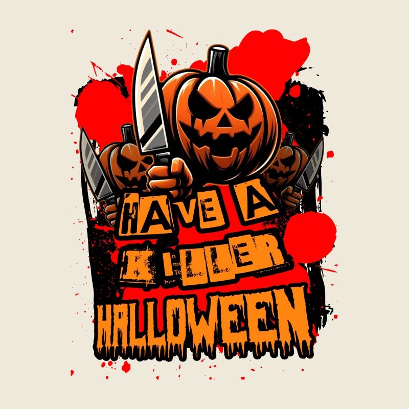 Killer Halloween Pumpkin