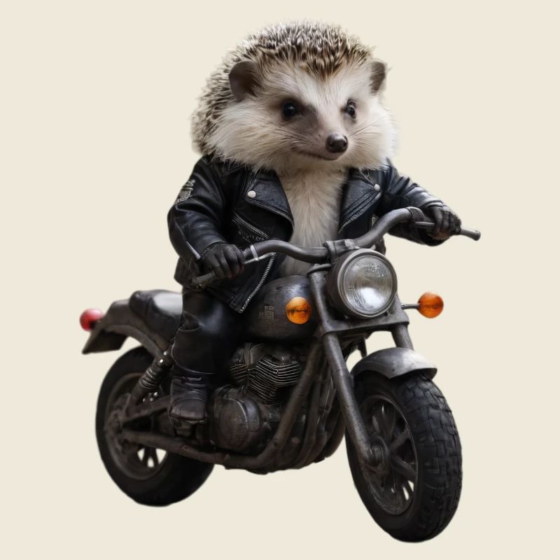 Biker hedgehog