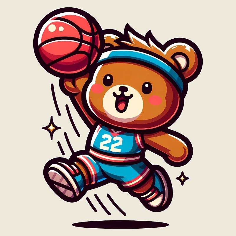 Basketball bear