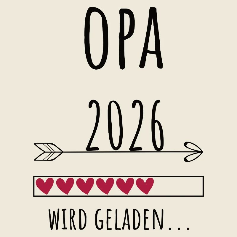 Werdender Opa 2026 Geschenk Schwangerschaft