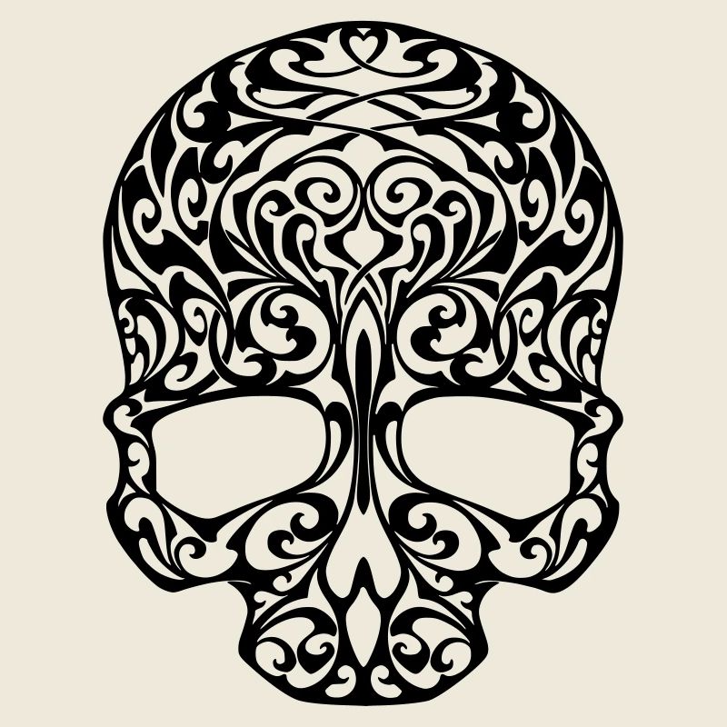 skull tribal