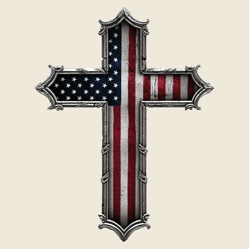 USA Cross Flag
