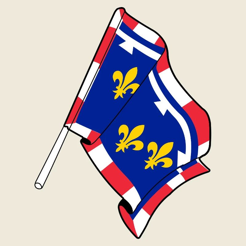 Flagge Centre-Val de Loire