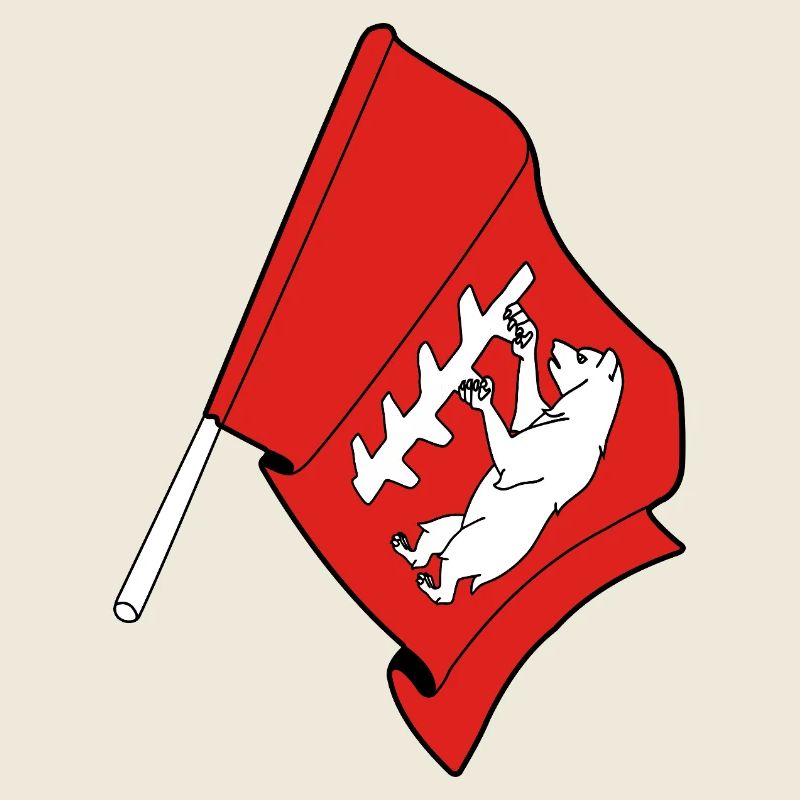Flagge von Warwickshire
