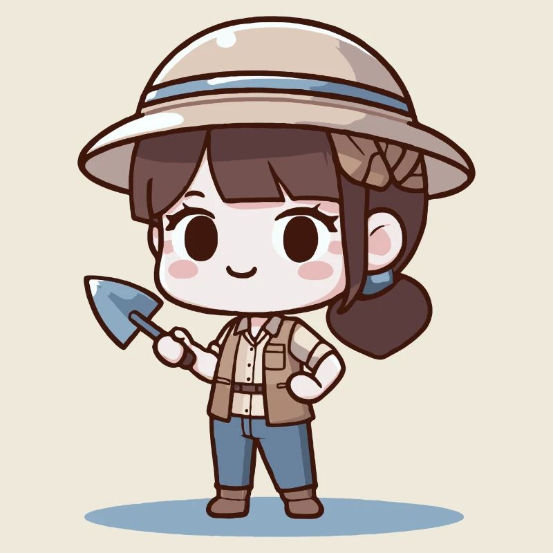 Archéologue Chibi
