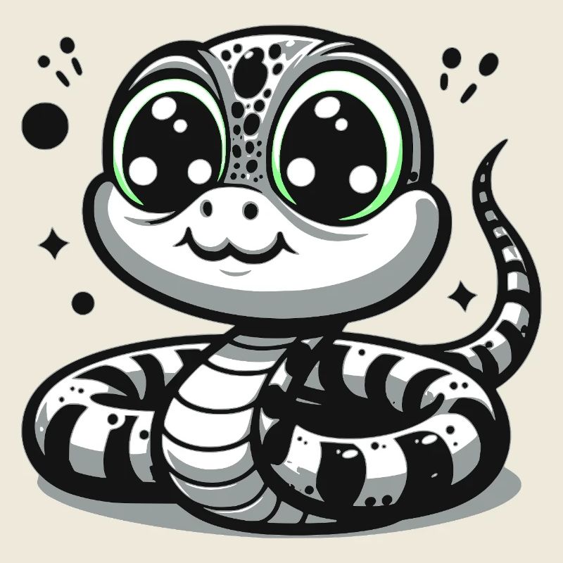 Snake B&W