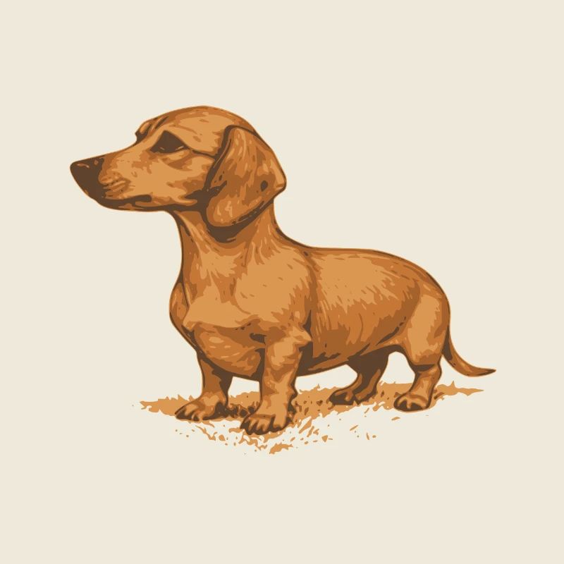 Brown Dachshund