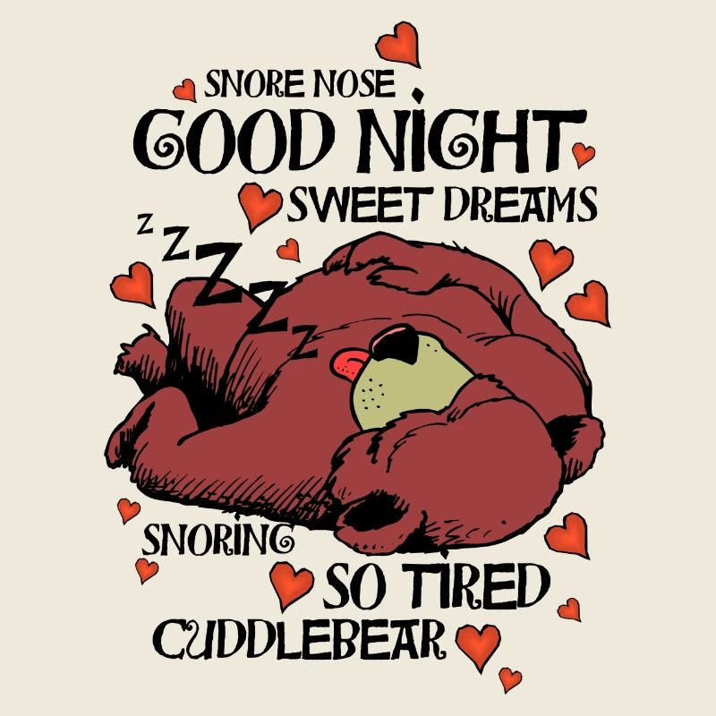 Cuddlebear Sleeping