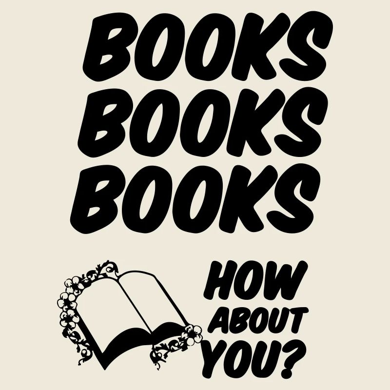 Books, Books, Books (Bücher) Geschenk