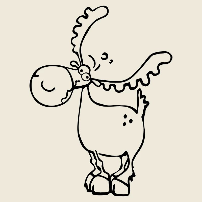 Alces - Élan -Orignal