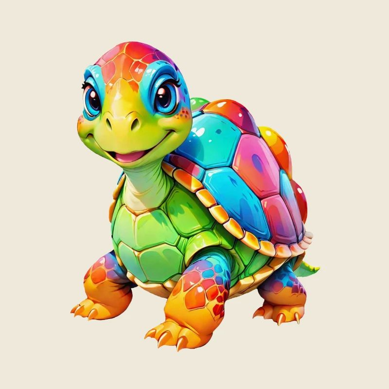 Cute Cartoon Turtle