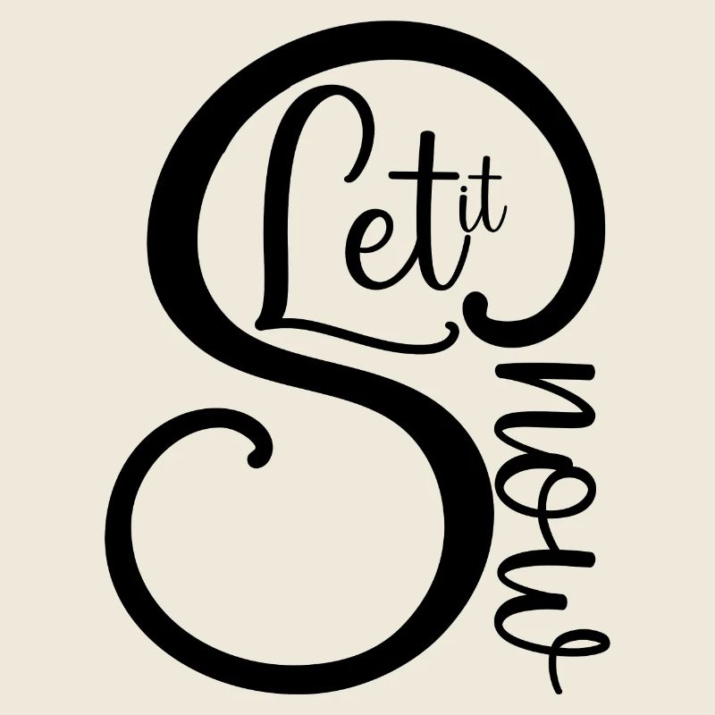 Let it Snow Weihnactsmotiv