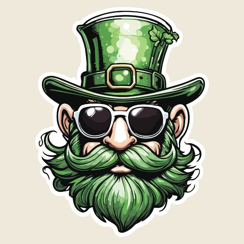 Leprechaun / Leprechaun / Vert / Gingembre / Irlande