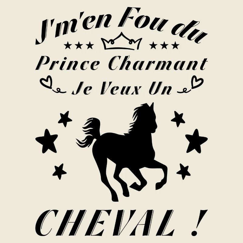 Ich schere mich einen Dreck um den Märchenprinzen, ich will ein Pferd