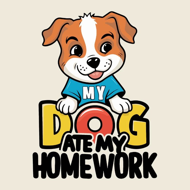 Mon chien a mangé mes devoirs