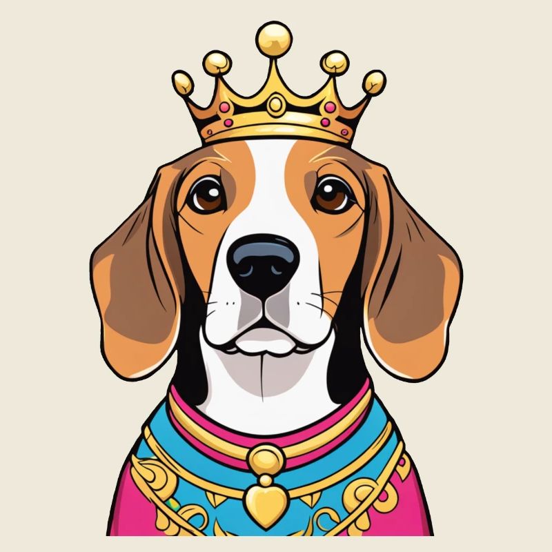 « Têtes couronnées » - Beagle