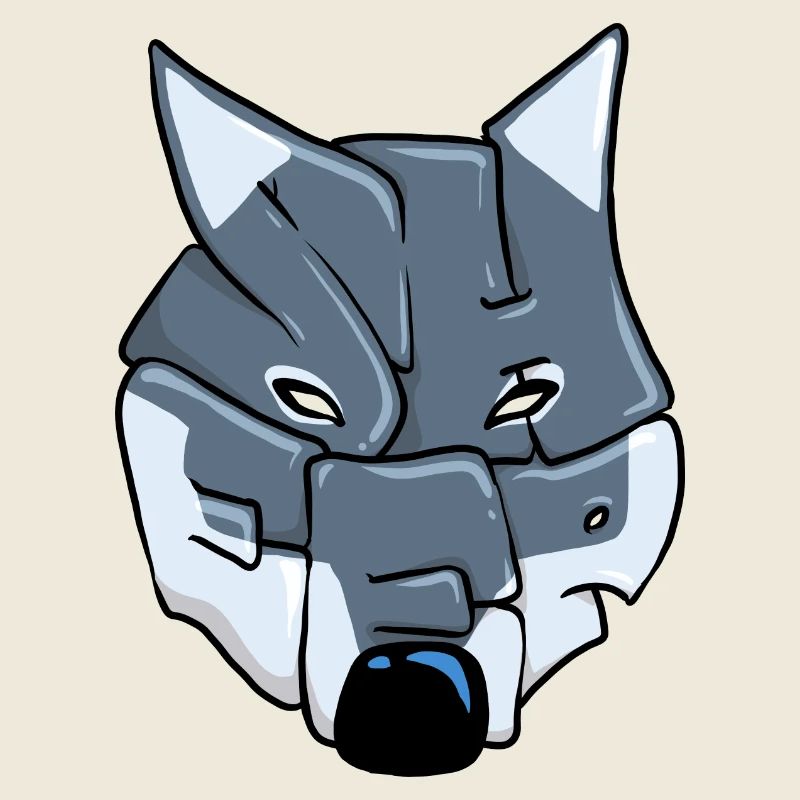 Loup Graffiti