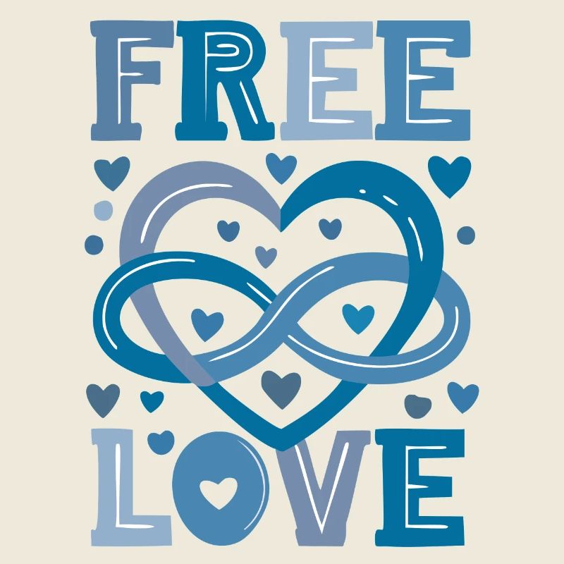 Polyamory Symbol - Turquoise