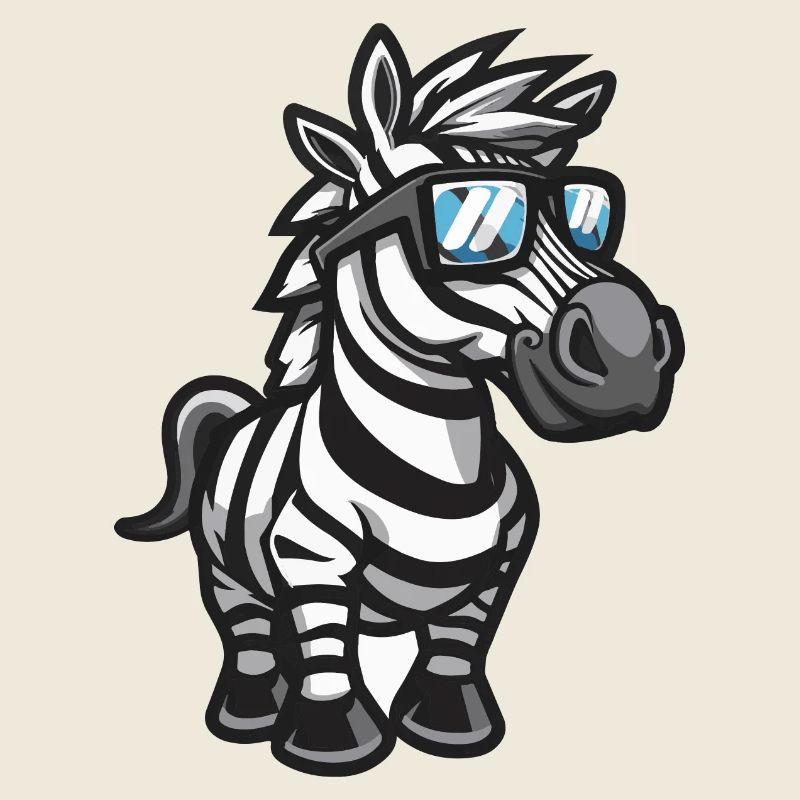 Zebra Comic Cool