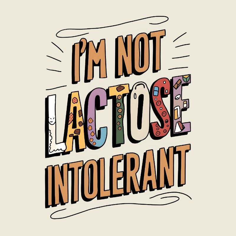 Non intolérant au lactose