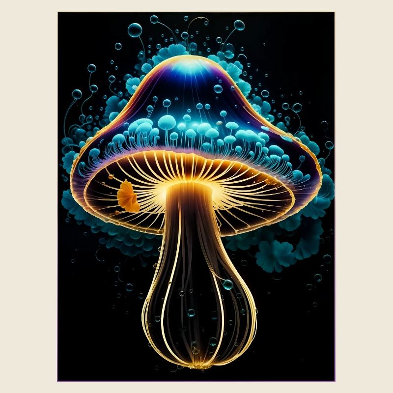 Champignon lumineux