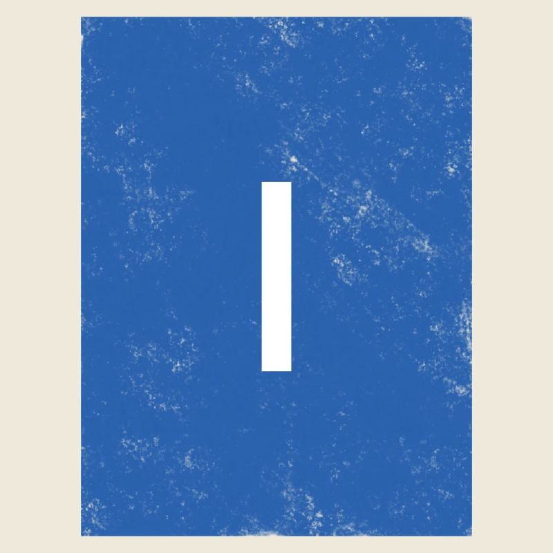 Règle bleue minimalisteDesign