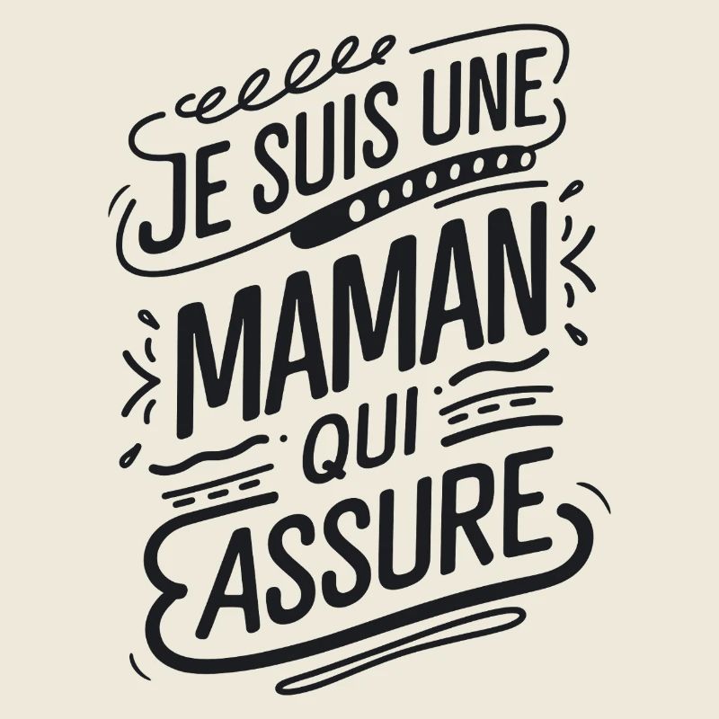 Ich bin eine Mutter, die versichert