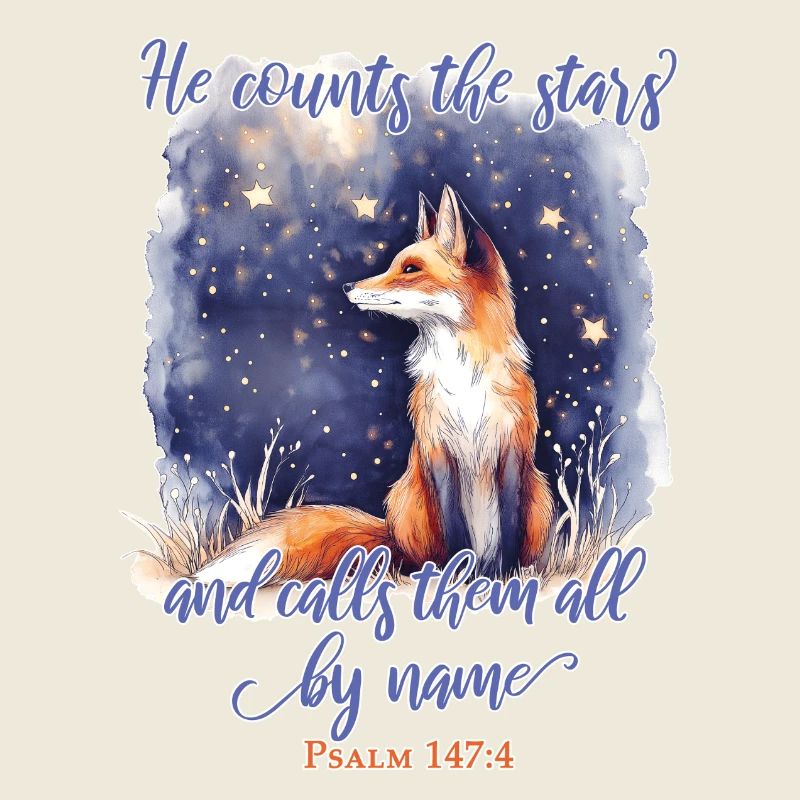 Fuchs Bibelvers Christlich