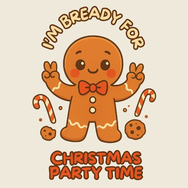 Gingerbread Party Fun-Lebkuchen cute xmas cookie