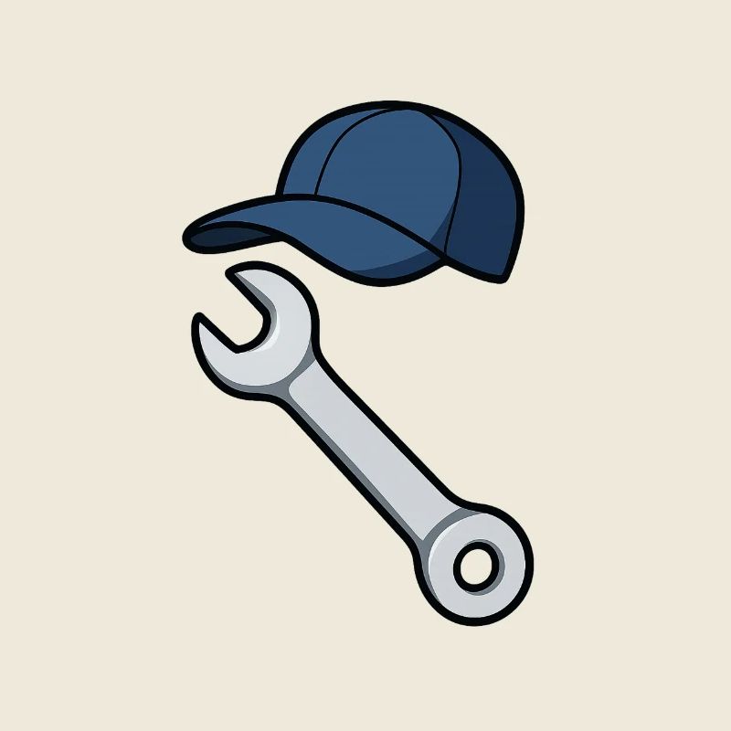 Gigi Mechanic's Hat and Key