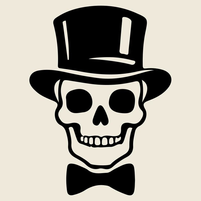 Bräutigam Totenkopf Symbol Jga