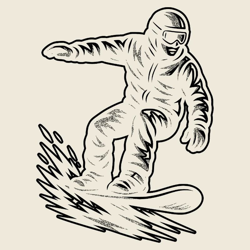 Déclaration directe sur le snowboard