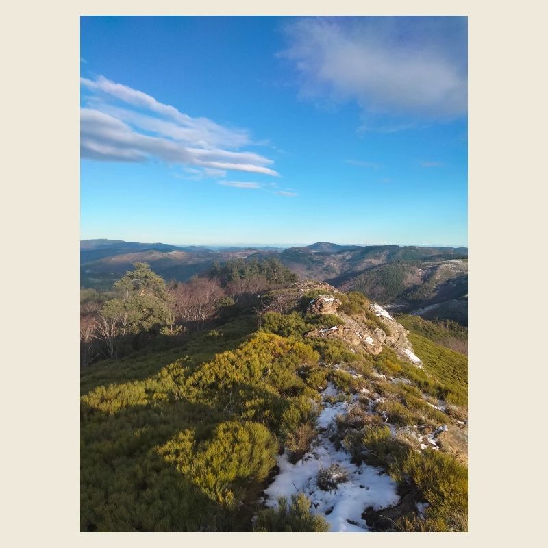 Ardèche Naturlandschaft – Originalfoto