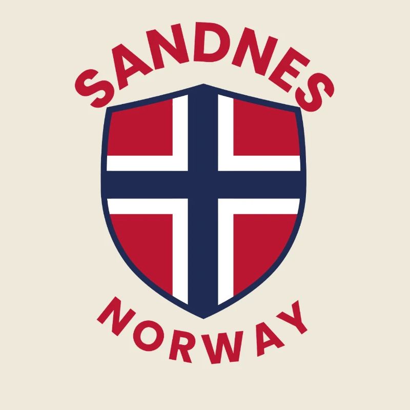 Sandnes-Norwegen-Schild