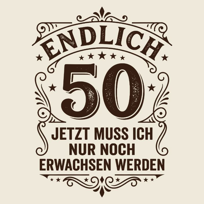 Finally 50th birthday - only growing up