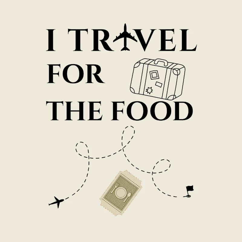 Je voyage pour la nourriture