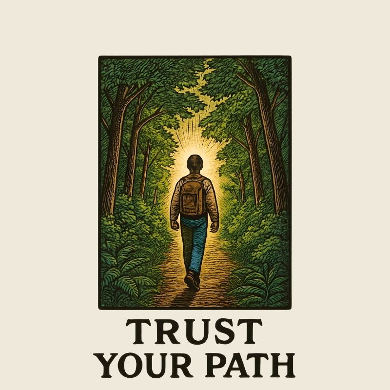 Trust your path in the forest