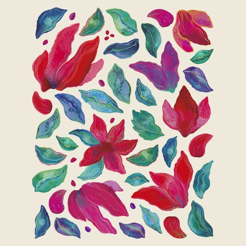 Lebendige Blumen