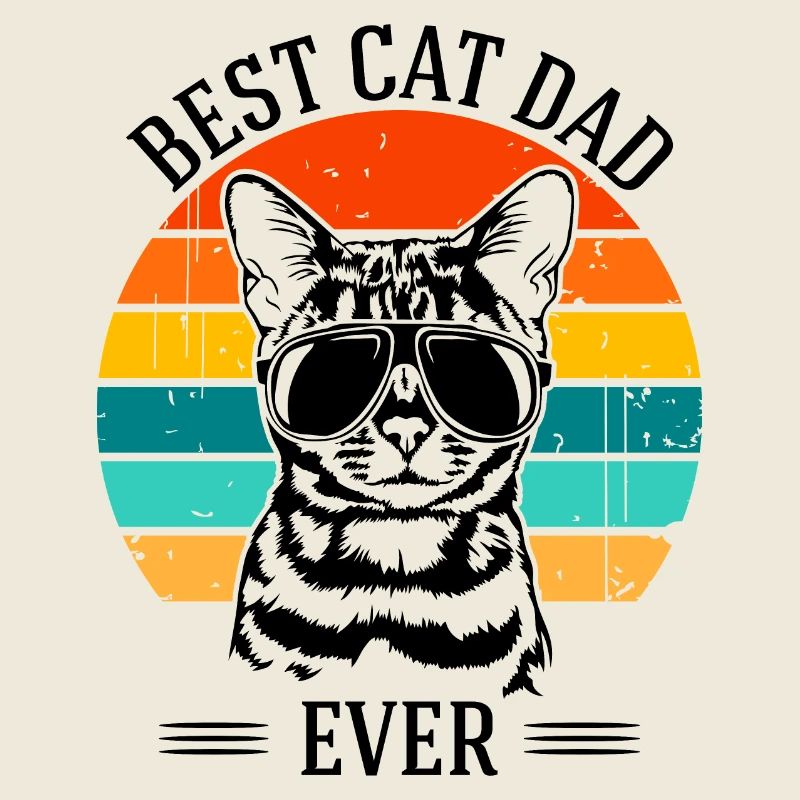 Best Cat Dad Bengal Cat Bengalkatze Katze Wilsigns