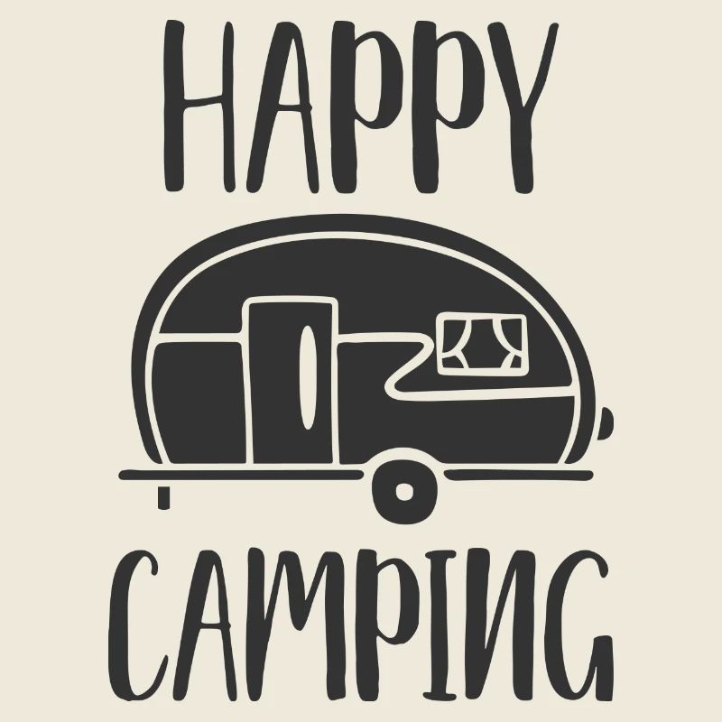 Van Camper Joy Illustration