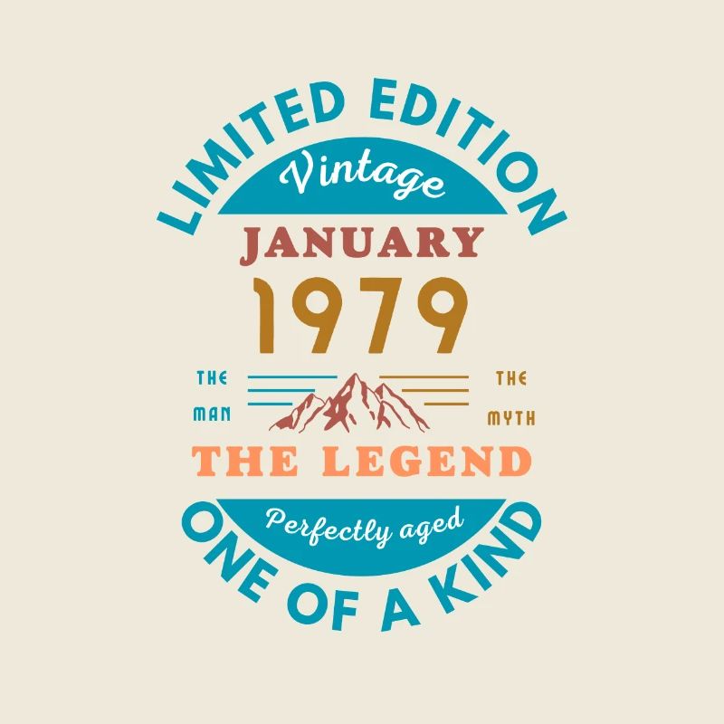 Januar 1979 Jubiläum Limitierte Auflage