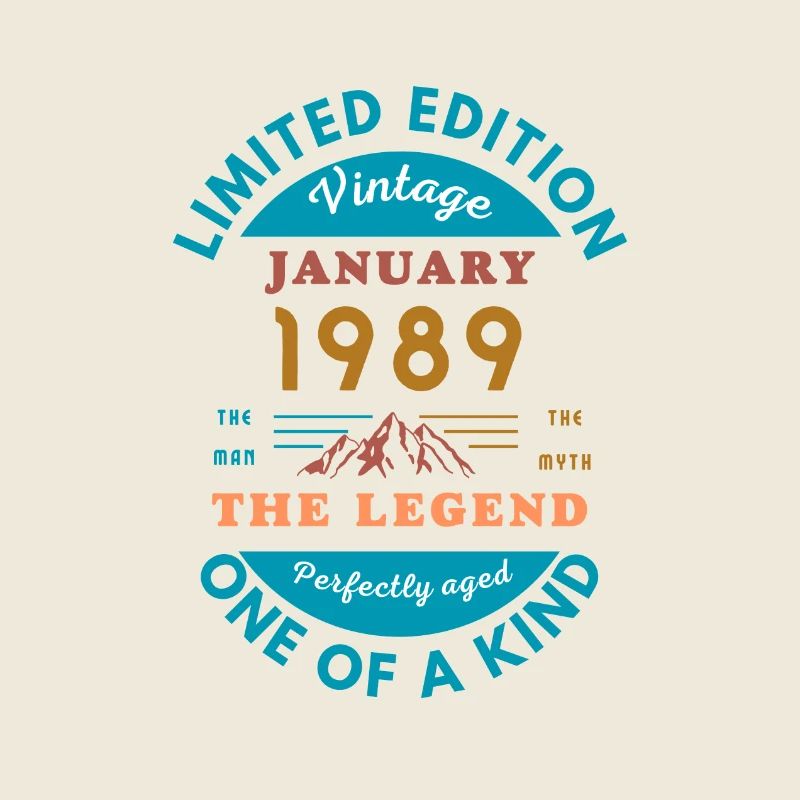 January 1989 Anniversaire Édition Limitée