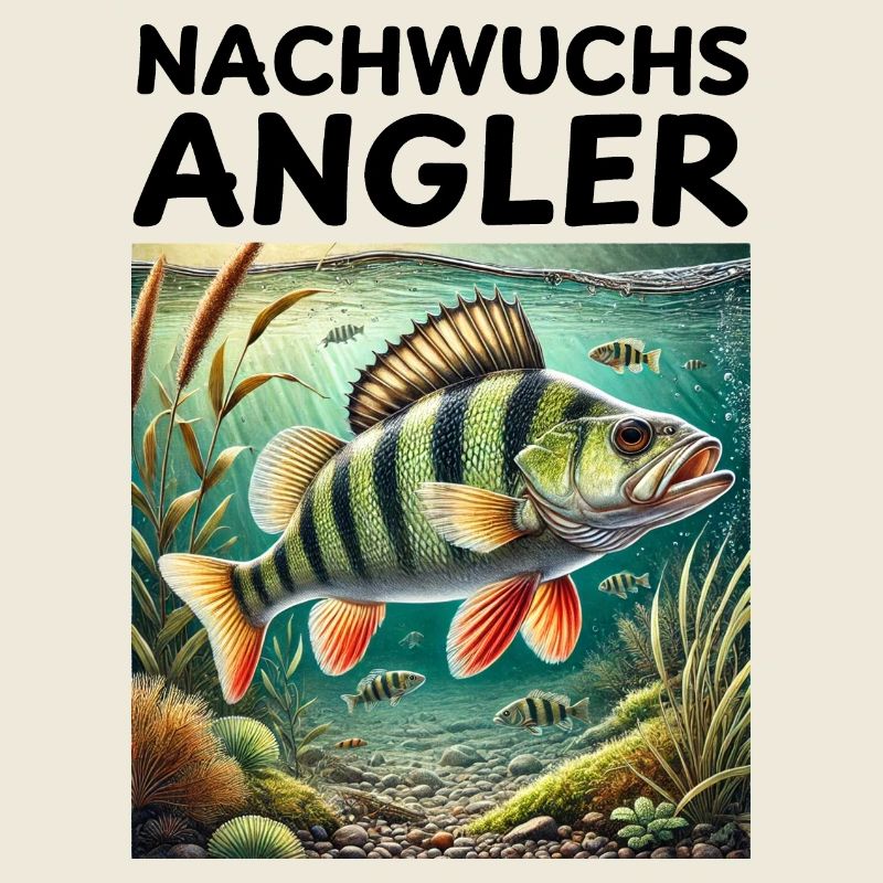 Young Anglers - Perch Motif Anglers Children